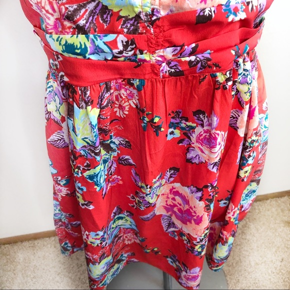 4/$25 ⭐️ Roxy Coral Floral Strap Summer Dress - Picture 4 of 7